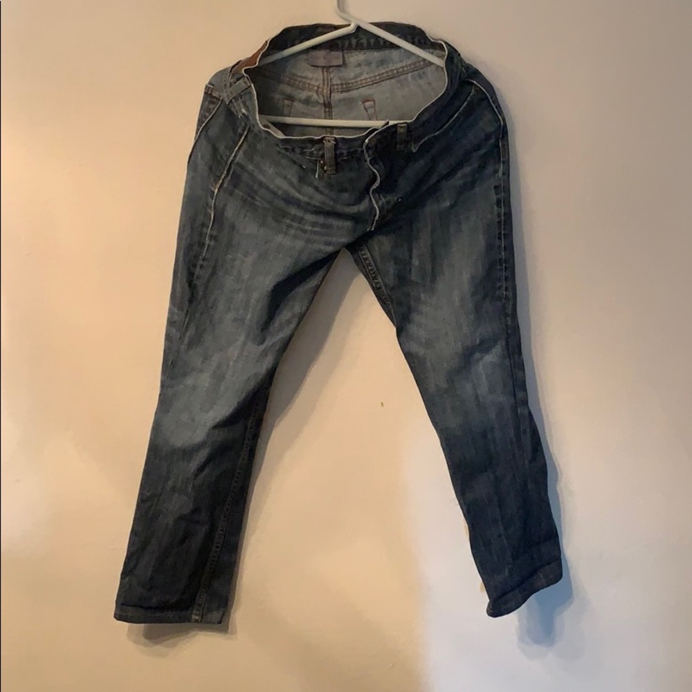 Banana republic straight fit denim jeans